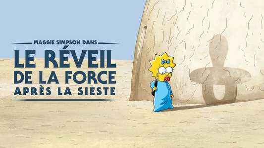 Maggie Simpson in The Force Awakens from its Nap - Backdrops