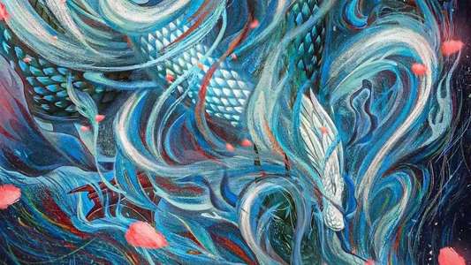 White Snake II: The Tribulation of the Green Snake - Backdrop