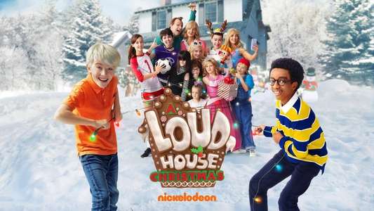 A Loud House Christmas - Backdrop