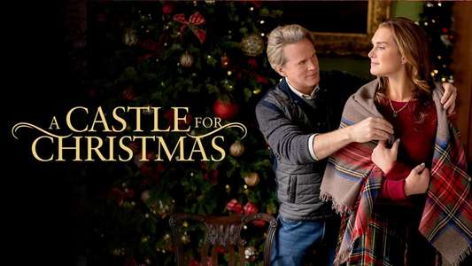 A Castle for Christmas - Backdrop