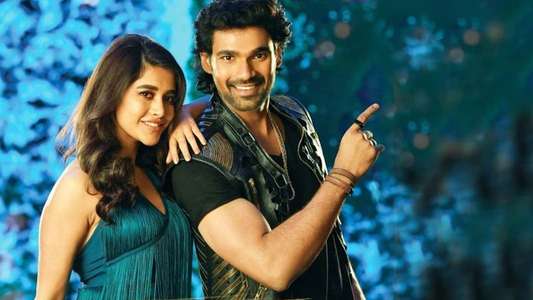 Alludu Adhurs - Backdrop