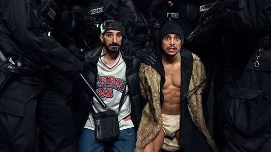 The Misadventures of Hedi and Cokeman - Backdrop