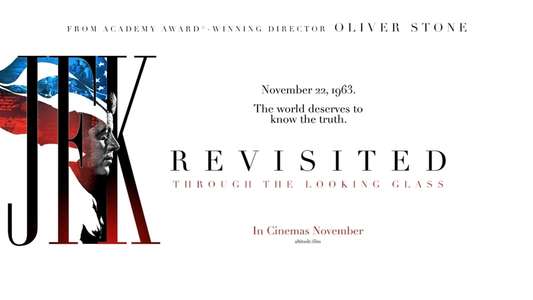 JFK Revisited: Through The Looking Glass - Backdrop