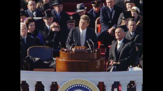 JFK Revisited: Through The Looking Glass - Backdrop