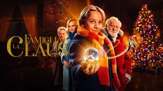 The Claus Family - Backdrop