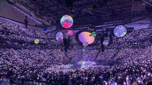 Coldplay Live from Climate Pledge Arena - Backdrop