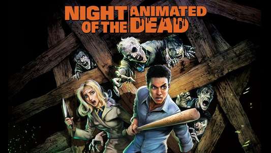Night of the Animated Dead - Backdrop