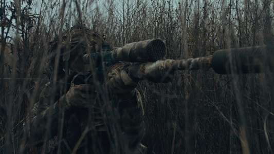Sniper. The White Raven - Backdrop