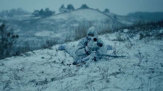 Sniper. The White Raven - Backdrop
