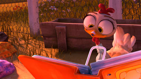 Turu  the Wacky Hen - Backdrop