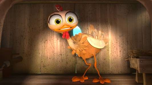 Turu  the Wacky Hen - Backdrop