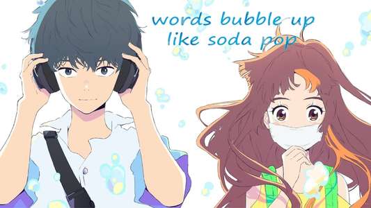 Words Bubble Up Like Soda Pop - Backdrops