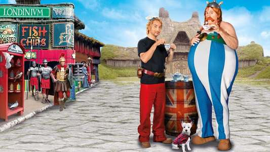 Asterix & Obelix: God Save Britannia - Backdrop