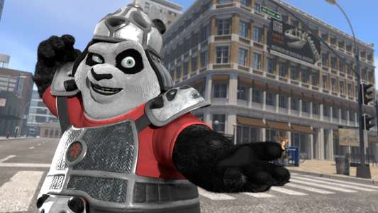 Panda vs. Aliens - Backdrops