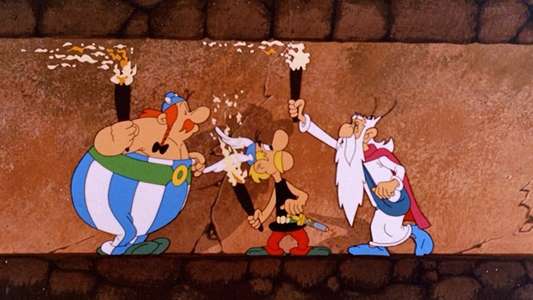 Asterix and Cleopatra - Backdrop