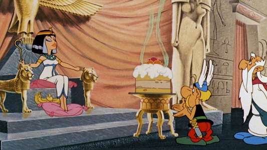 Asterix and Cleopatra - Backdrop