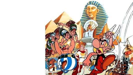 Asterix and Cleopatra - Backdrop