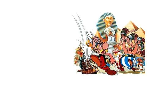 Asterix and Cleopatra - Backdrop