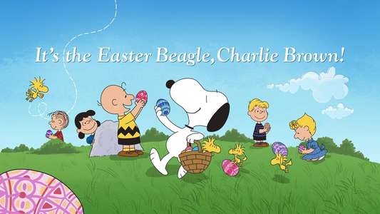 It's the Easter Beagle  Charlie Brown - Backdrop