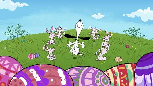 It's the Easter Beagle  Charlie Brown - Backdrop