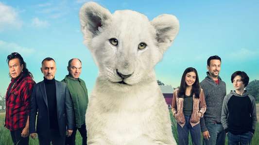 Lena and Snowball - Backdrop
