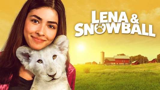 Lena and Snowball - Backdrop