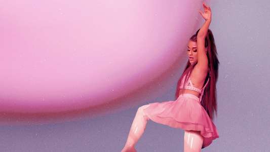 ariana grande: excuse me  i love you - Backdrop