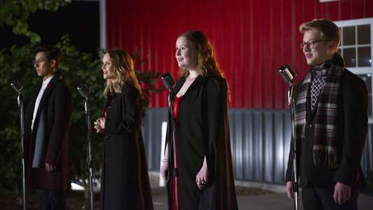 High School Musical: The Musical: The Holiday Special - Backdrops