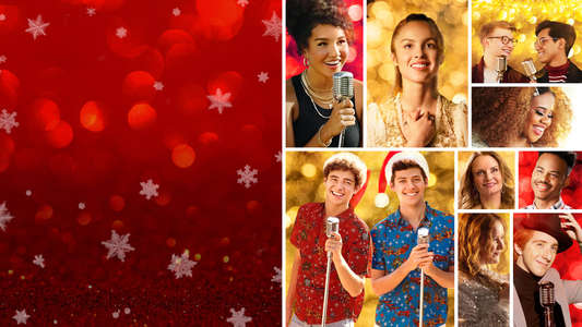 High School Musical: The Musical: The Holiday Special - Backdrops
