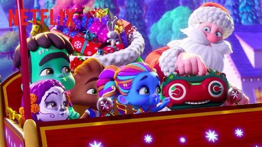 Super Monsters: Santa's Super Monster Helpers - Backdrops