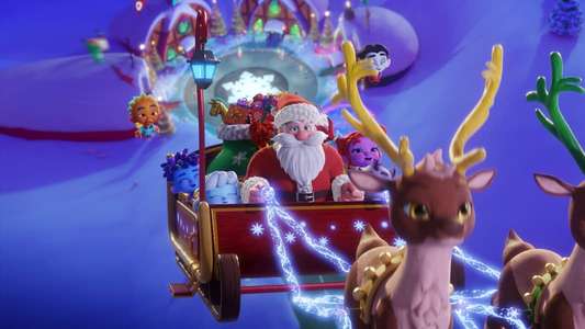 Super Monsters: Santa's Super Monster Helpers - Backdrops