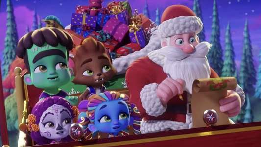 Super Monsters: Santa's Super Monster Helpers - Backdrops