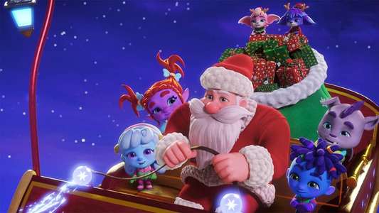 Super Monsters: Santa's Super Monster Helpers - Backdrops