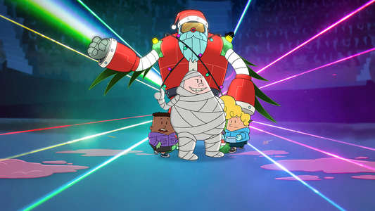Captain Underpants: Mega Blissmas - Backdrops