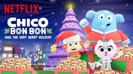 Chico Bon Bon and the Very Berry Holiday - Backdrop
