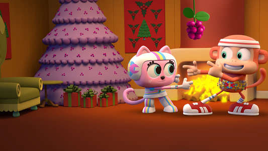Chico Bon Bon and the Very Berry Holiday - Backdrop