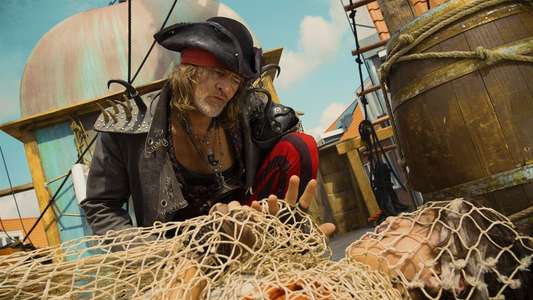 Pirates Down the Street I - Backdrop