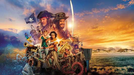 Pirates Down the Street I - Backdrop