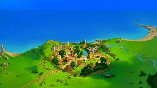 Asterix the Gaul - Backdrop