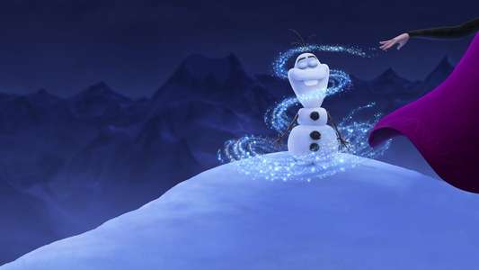 Once Upon a Snowman - Backdrops
