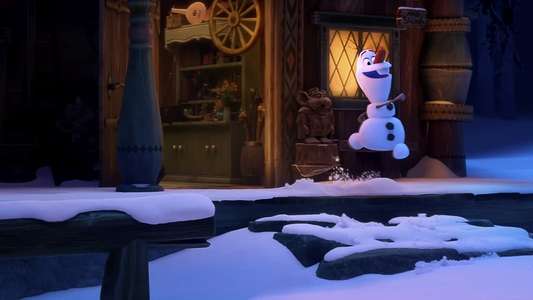 Once Upon a Snowman - Backdrops