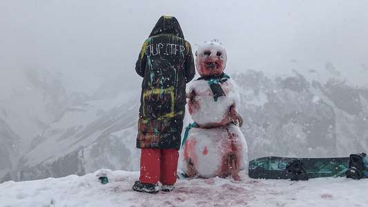 Let It Snow - Backdrop