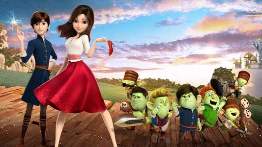 Red Shoes & the 7 Dwarfs - Backdrop