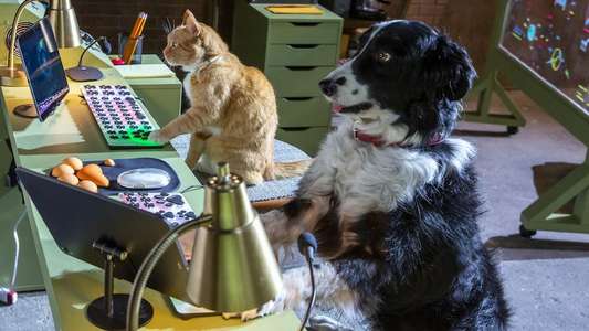 Cats & Dogs 3: Paws Unite - Backdrop