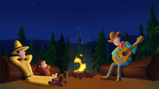 Curious George: Go West  Go Wild - Backdrops
