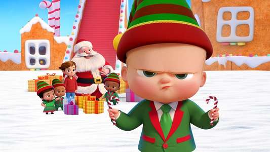 The Boss Baby: Christmas Bonus - Backdrop