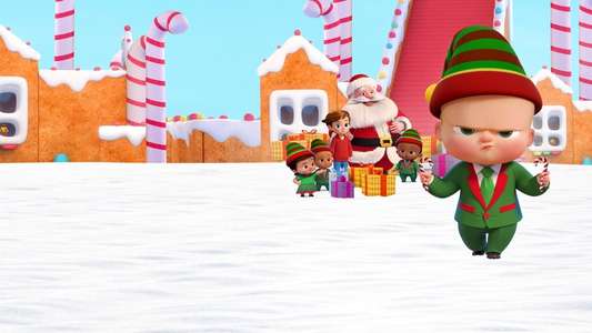 The Boss Baby: Christmas Bonus - Backdrop