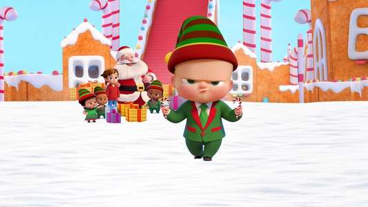 The Boss Baby: Christmas Bonus - Backdrop