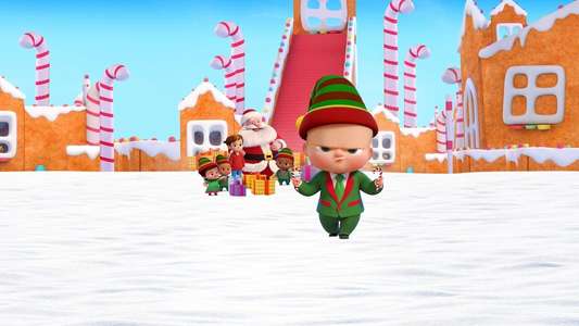 The Boss Baby: Christmas Bonus - Backdrop