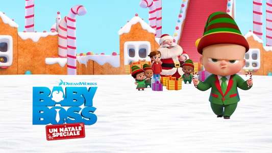 The Boss Baby: Christmas Bonus - Backdrop